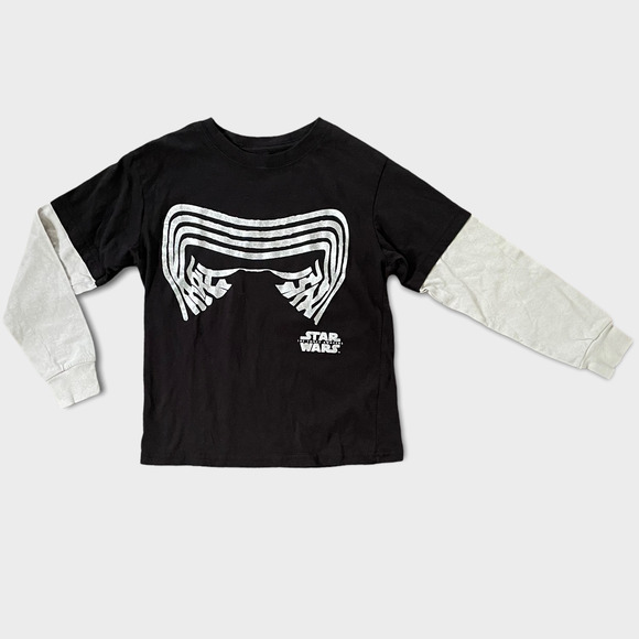 Star Wars Other - Star Wars Kylo Ren Black & Gray Long Sleeve T-Shirt, Unisex